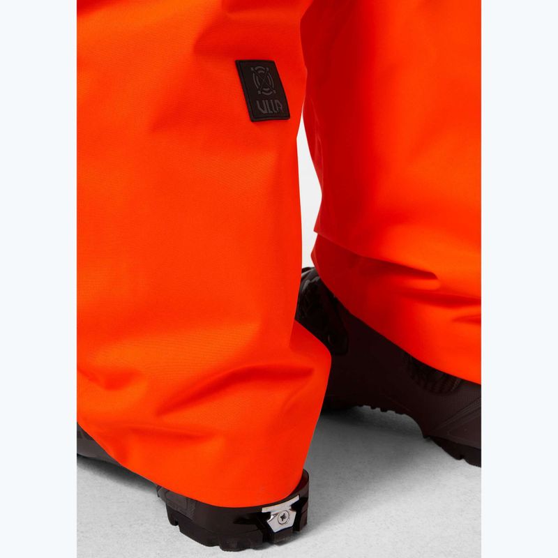 Spodnie narciarskie męskie Helly Hansen Sogn Cargo neon orange 4