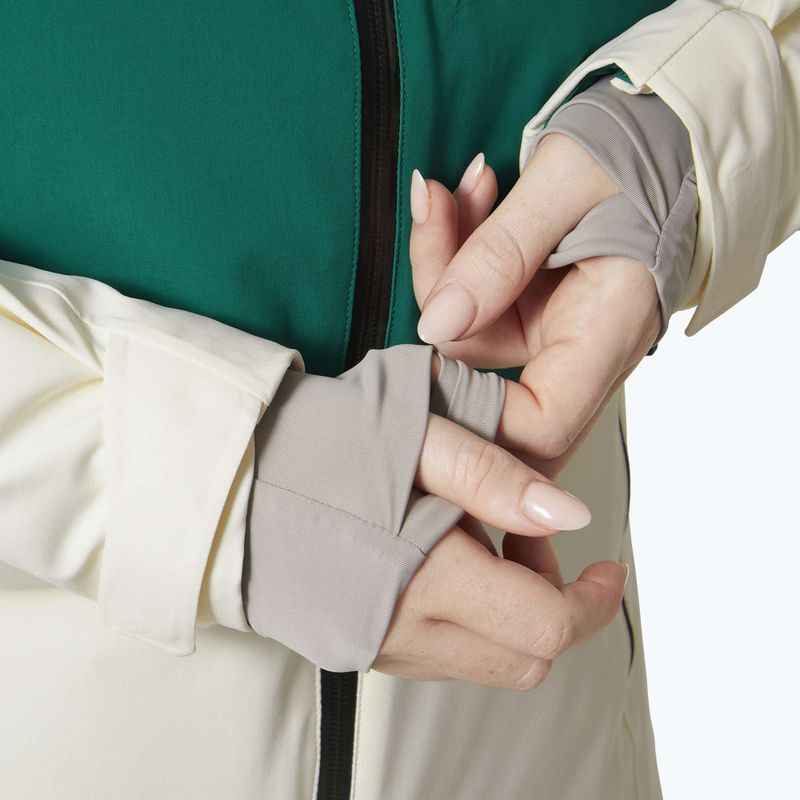 Kurtka narciarska damska Helly Hansen Alphelia emerald snow 8