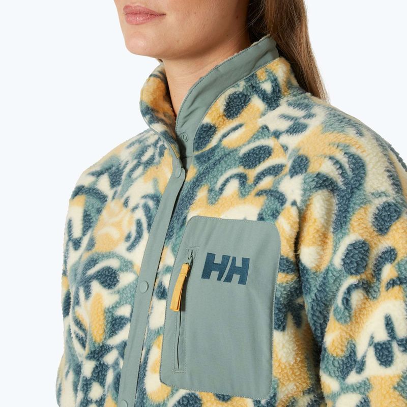 Bluza damska Helly Hansen Imperial Printed Pile Snap sand bruce aop 3