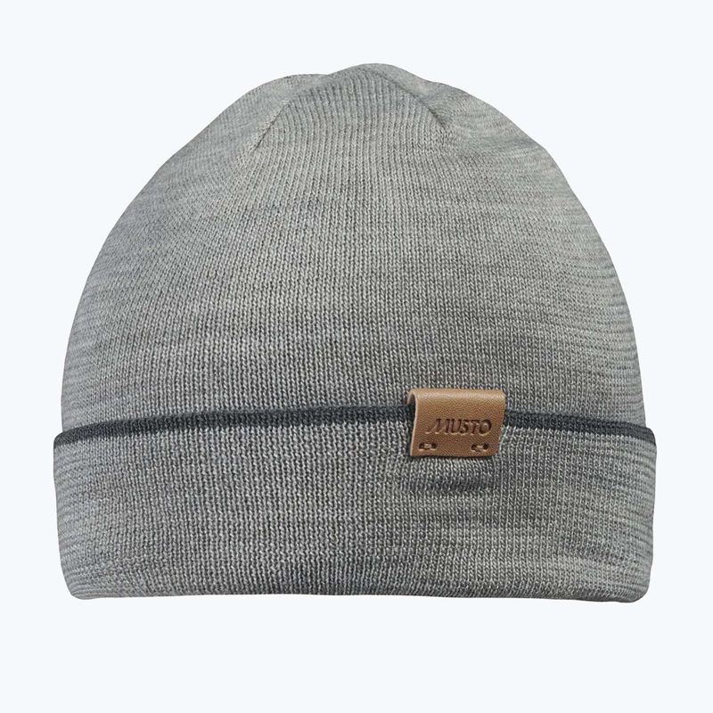 Zestaw czapka + szalik  Musto Tipped Beanie & Scarf Gift Set grey/ melange 2