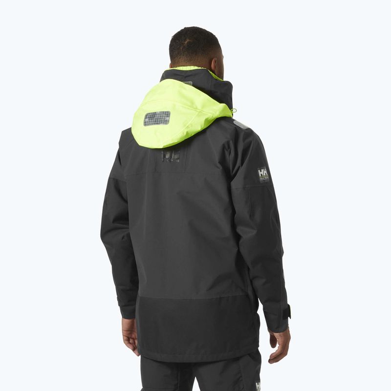 Kurtka przeciwdeszczowa męska Helly Hansen Skagen Offshore ebony 2