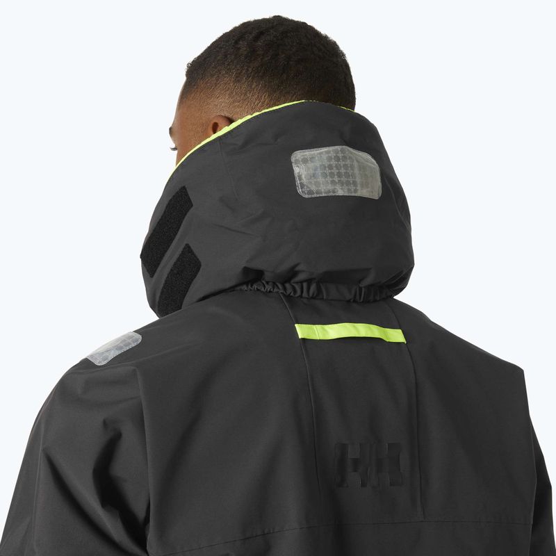 Kurtka przeciwdeszczowa męska Helly Hansen Skagen Offshore ebony 4