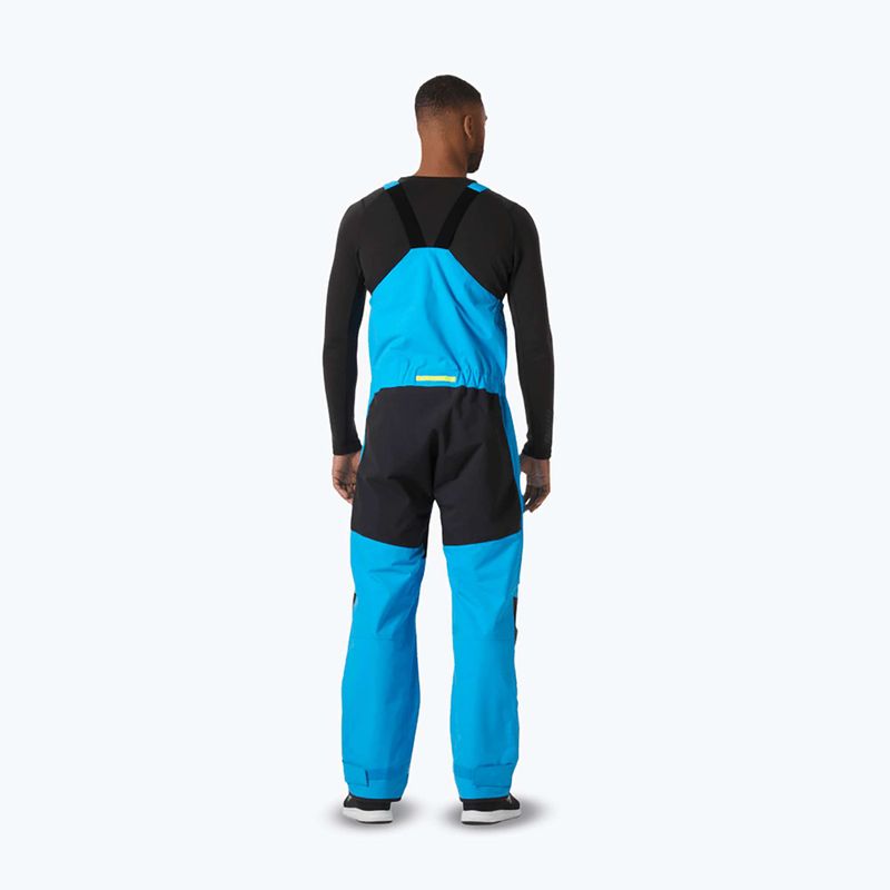 Spodnie żeglarskie męskie Helly Hansen Pier 4.0 Bib cyan 2