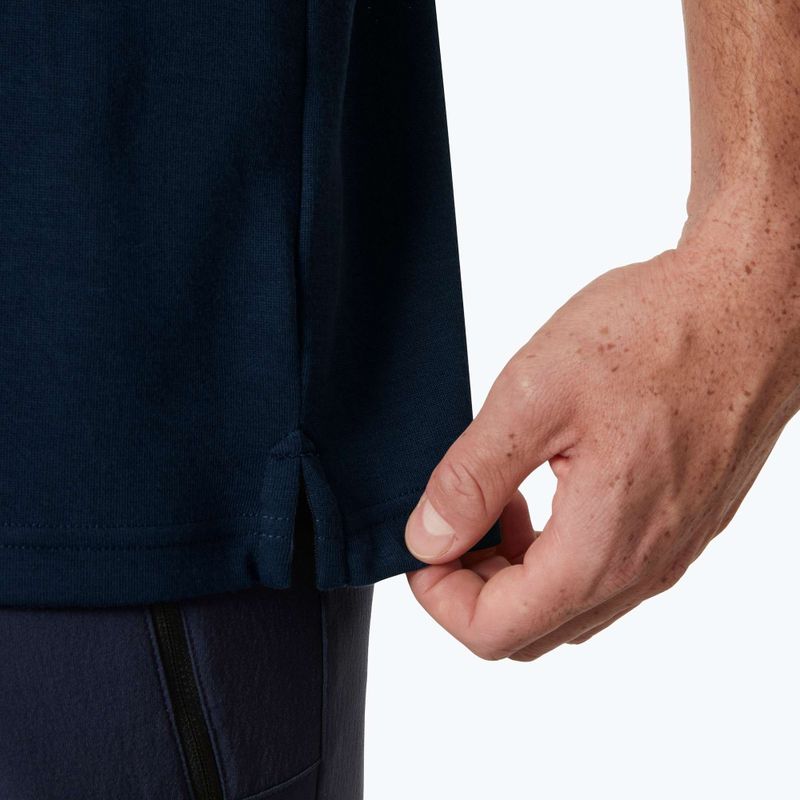 Koszulka polo męska Helly Hansen Hp 1/2 Zip Polo navy 4