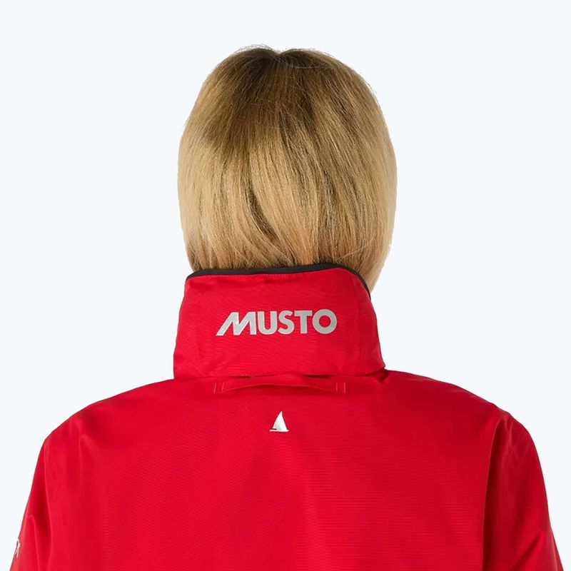 Kurtka żeglarska damska Musto Sardinia true red 7