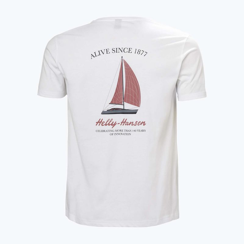Koszulka męska Helly Hansen Shoreline 3.0 white 2
