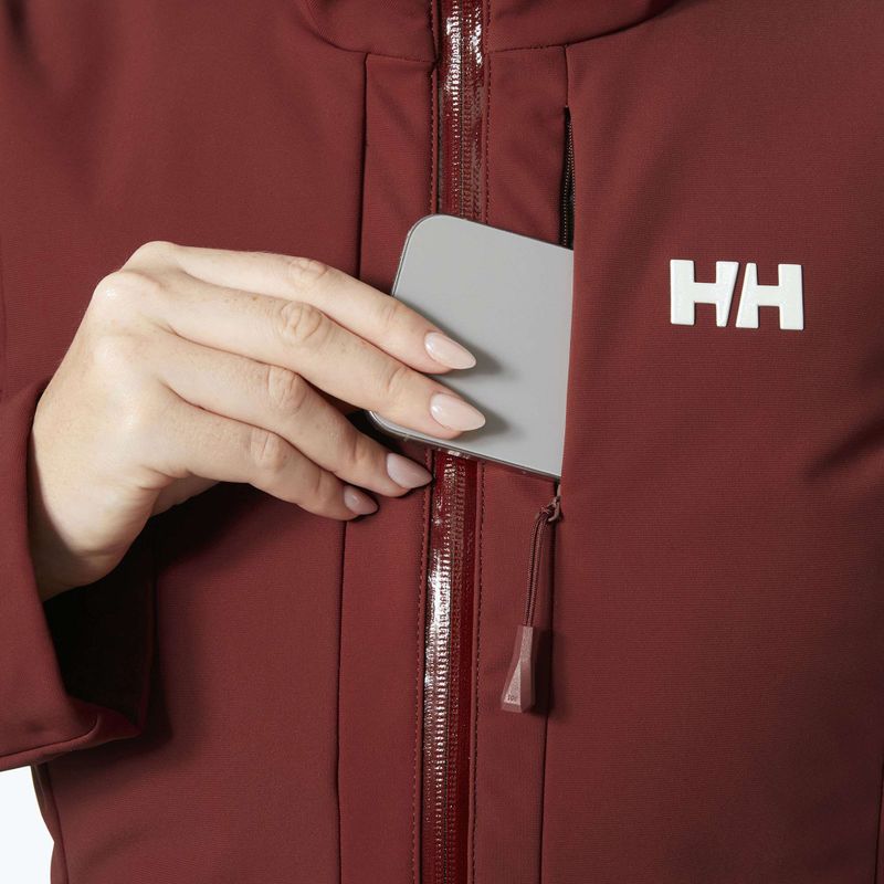 Kurtka narciarska damska Helly Hansen Avanti 3-In-1 Softshell Jacket mars red 5