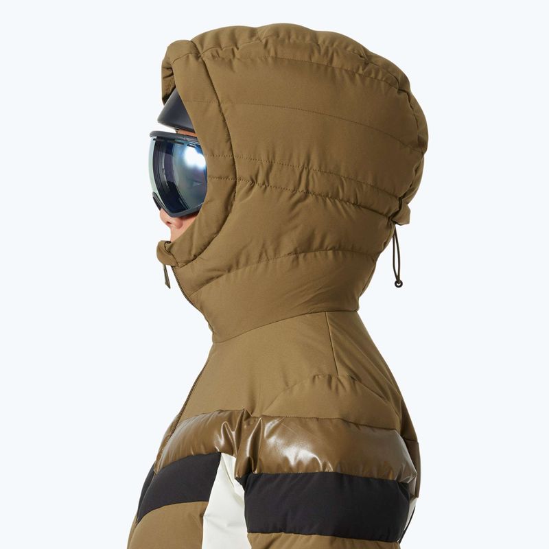 Kurtka narciarska damska Helly Hansen Imperial Puffy sepia 3