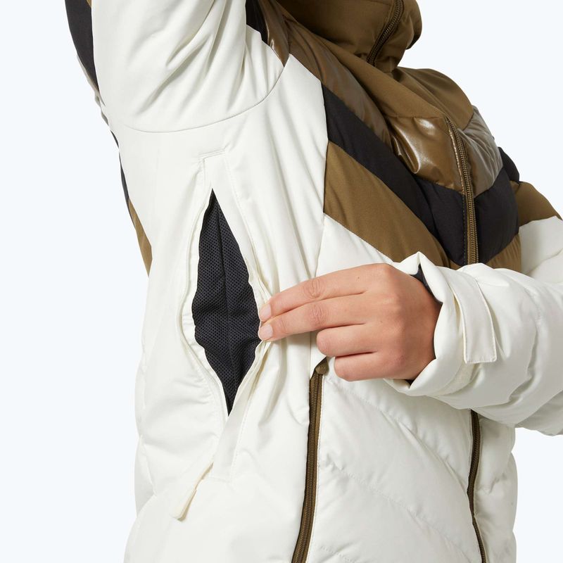 Kurtka narciarska damska Helly Hansen Imperial Puffy sepia 4