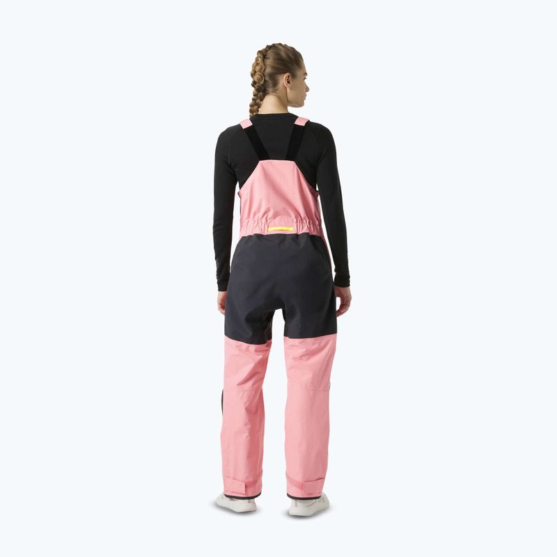 Spodnie żeglarskie damskie Helly Hansen Pier 4.0 Bib coral almond 2