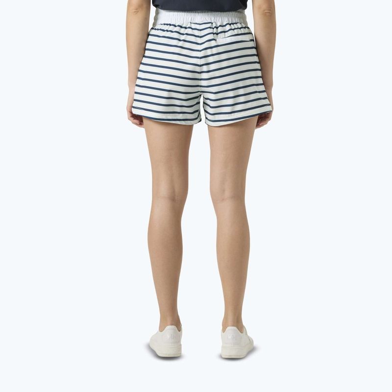 Spodenki żeglarskie damskie Helly Hansen Thalia 4" white navy stripe 2