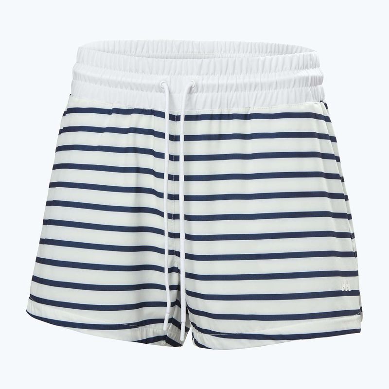 Spodenki żeglarskie damskie Helly Hansen Thalia 4" white navy stripe 5