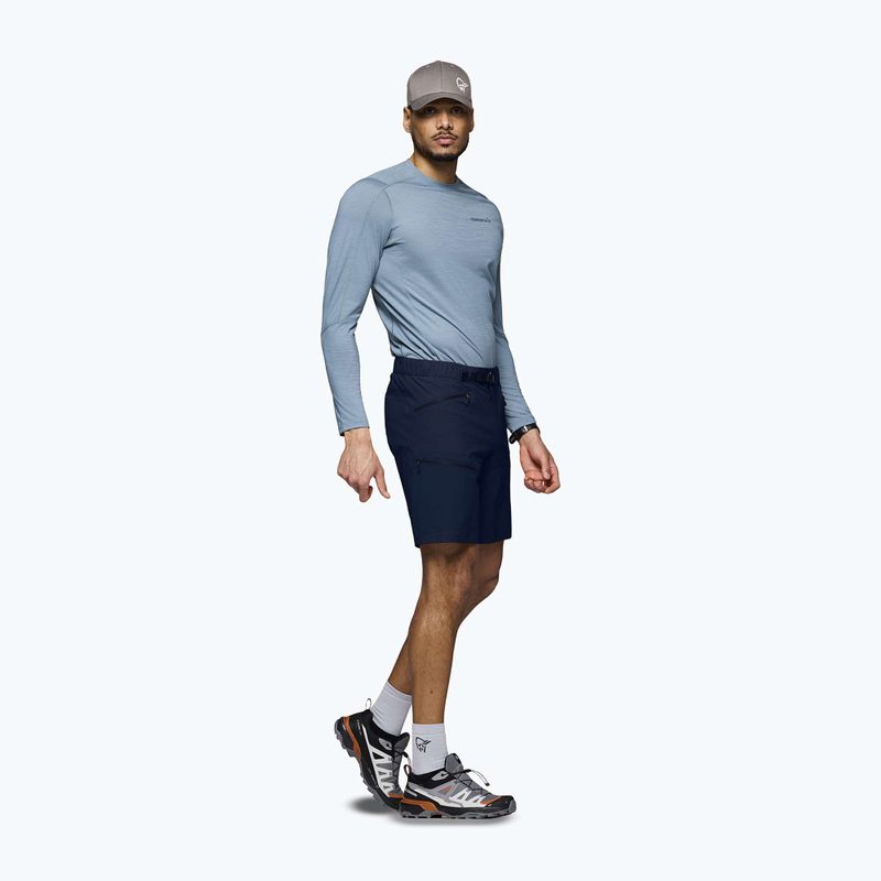 Spodenki trekkingowe męskie NORRONA Falketind Flex 1 Light indigo night 4