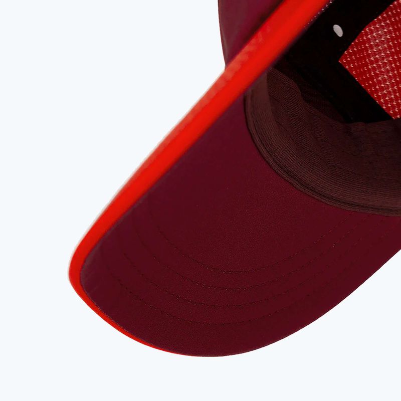 Czapka z daszkiem Ciele Athletics FSTCap SC Comp IconicVC crimson red/glade 5