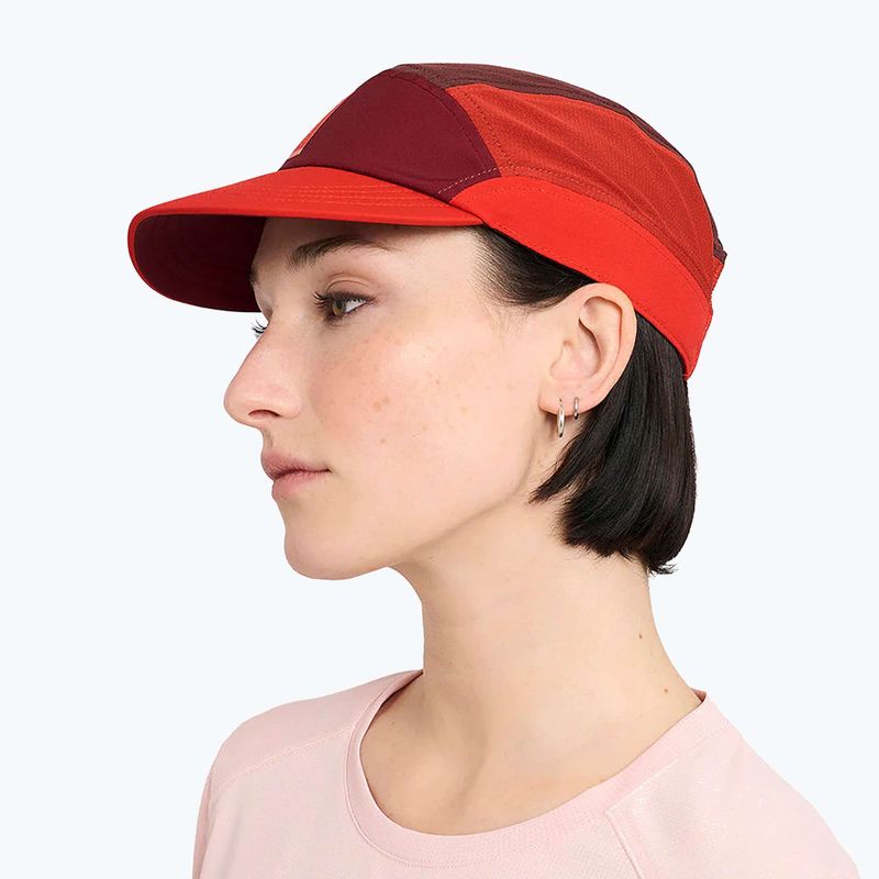 Czapka z daszkiem Ciele Athletics FSTCap SC Comp IconicVC crimson red/glade 7