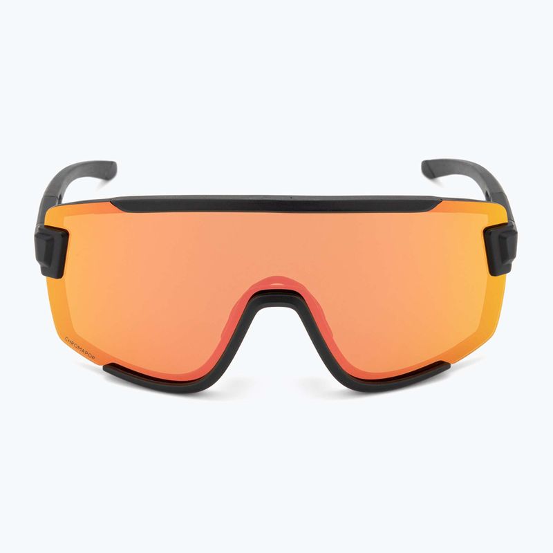 Okulary przeciwsłoneczne Smith Wildcat matte black/chromapop red mirror/clear 4