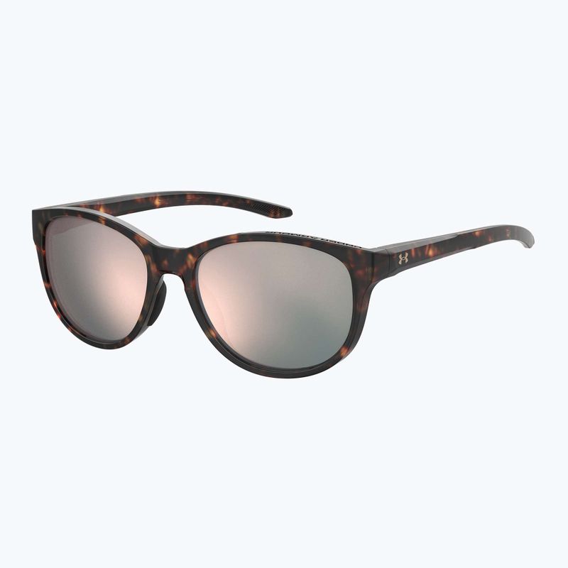 Okulary przeciwsłoneczne damskie Under Armour 0014/G/S S3 havana/rose gold multilayer 2