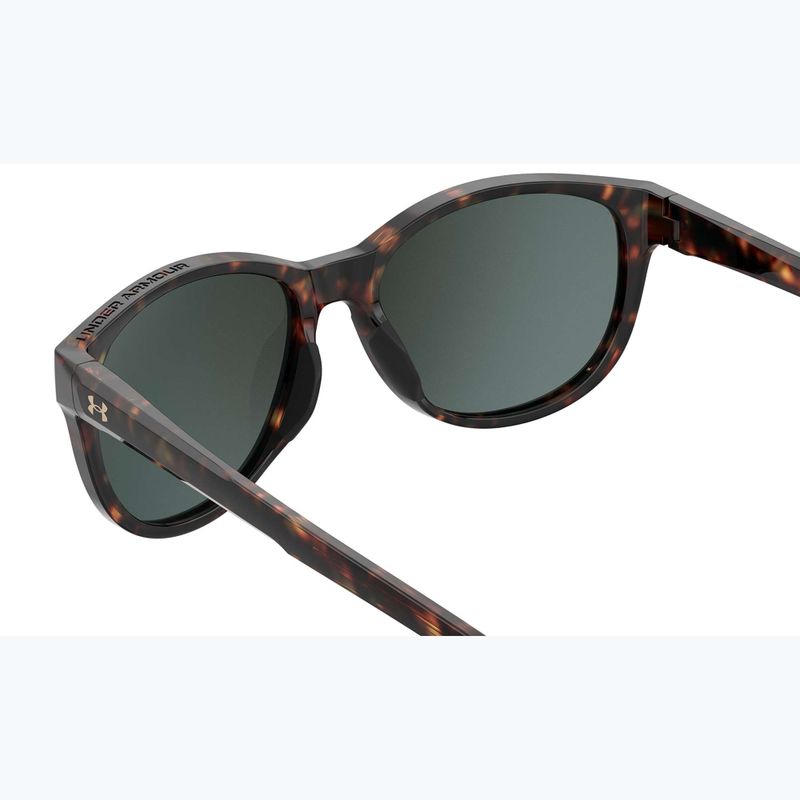 Okulary przeciwsłoneczne damskie Under Armour 0014/G/S S3 havana/rose gold multilayer 6