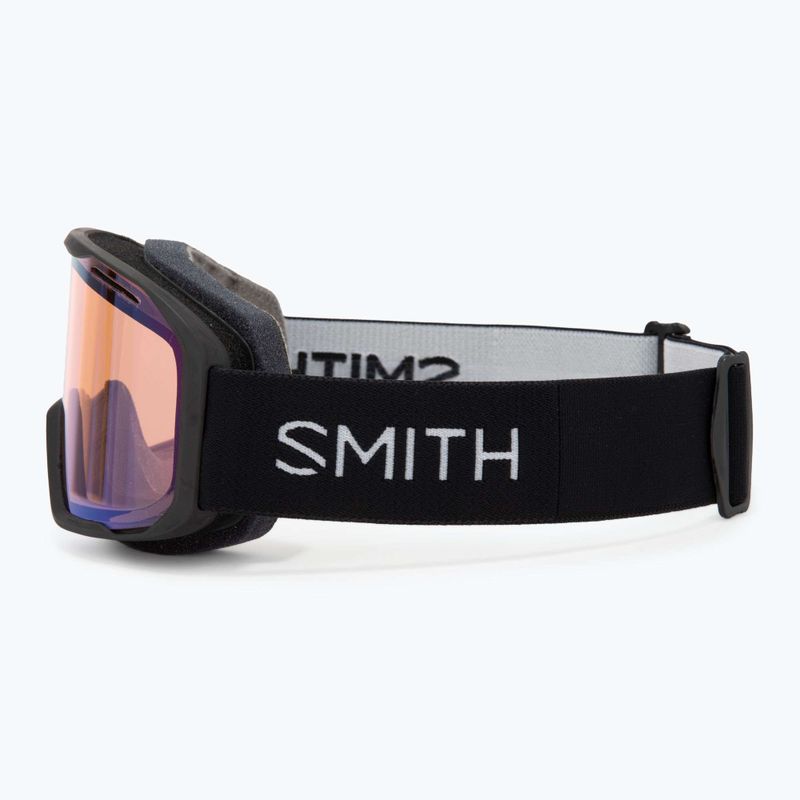 Gogle narciarskie Smith Blazer black/blue sensor mirror 4