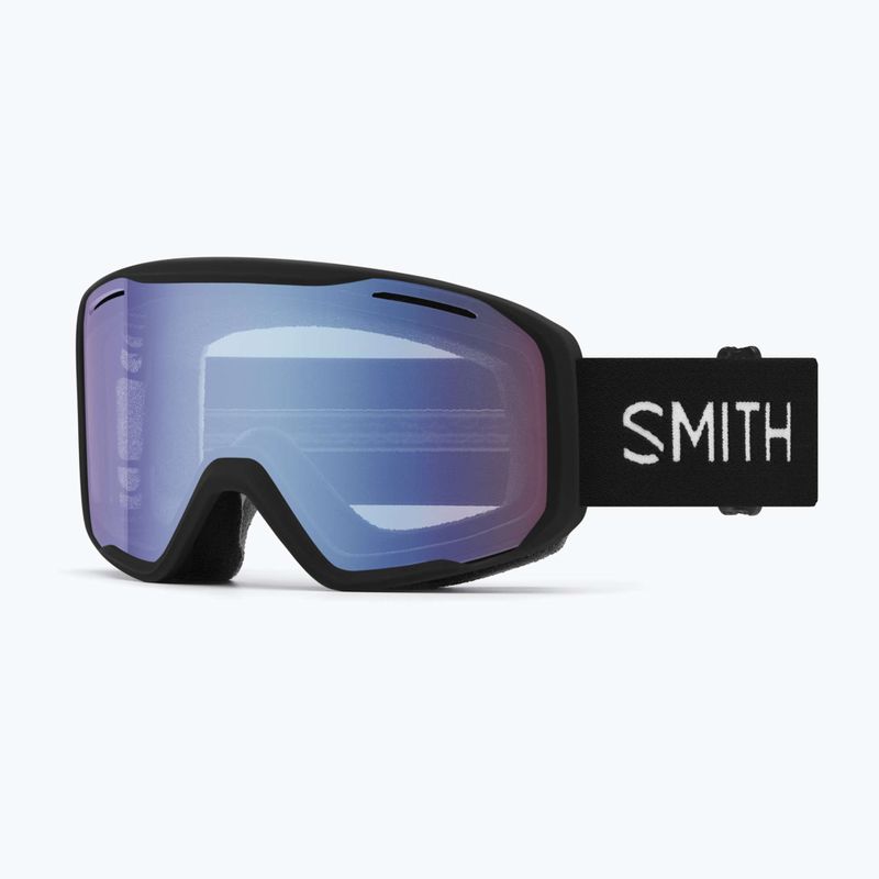 Gogle narciarskie Smith Blazer black/blue sensor mirror 5