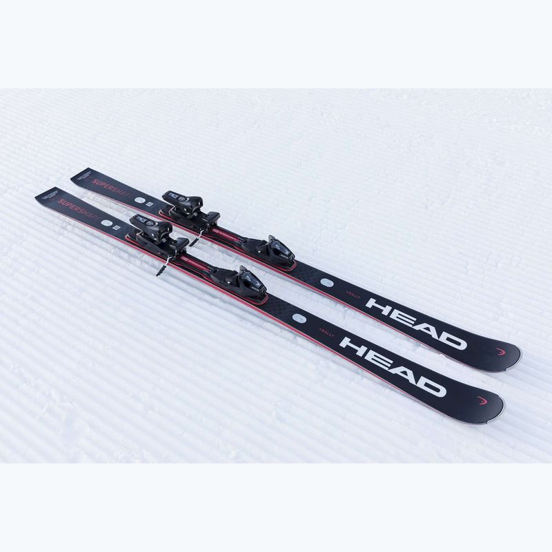 Narty zjazdowe HEAD Supershape e-Rally SW BB-PR + PRD 12 GW black/red 10