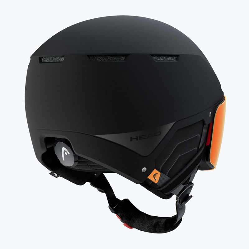 Kask narciarski HEAD Cinema Pro black/red yellow 12