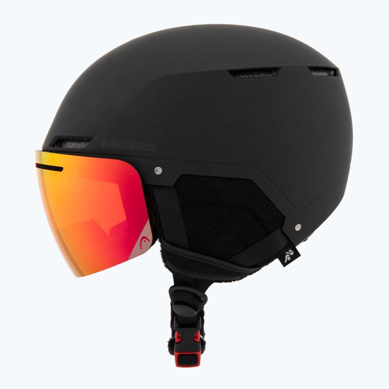 Kask narciarski HEAD Cinema Pro black/red yellow 3