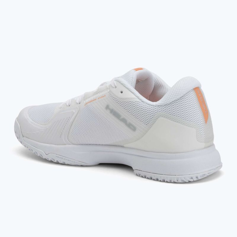 Buty do tenisa damskie HEAD Sprint Team 4.0 white/ coral 3
