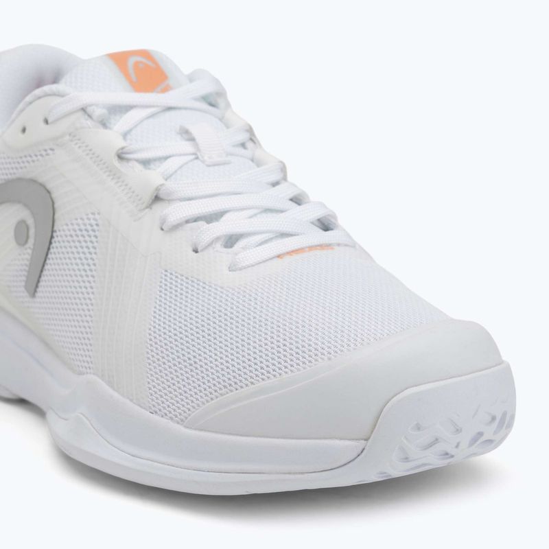 Buty do tenisa damskie HEAD Sprint Team 4.0 white/ coral 7
