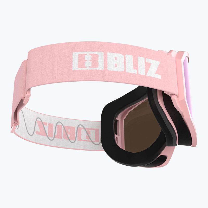 Gogle narciarskie Bliz Rave matt powder pink/brown pink multi 6