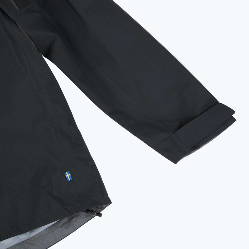 Kurtka przeciwwiatrowa męska Fjällräven Keb GTX black 5