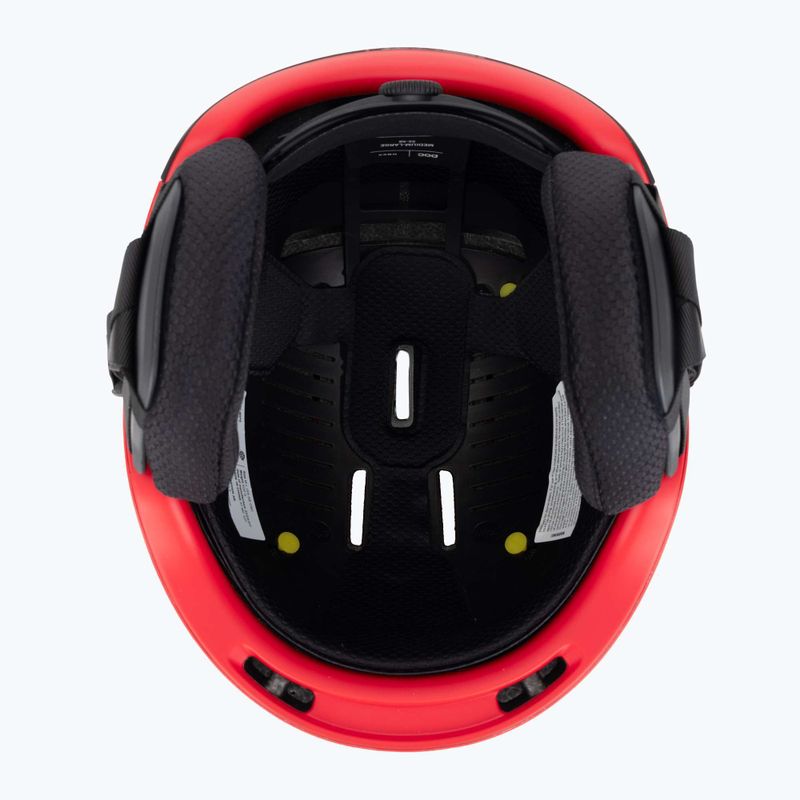 Kask narciarski POC Obex BC MIPS prismane red matt 5
