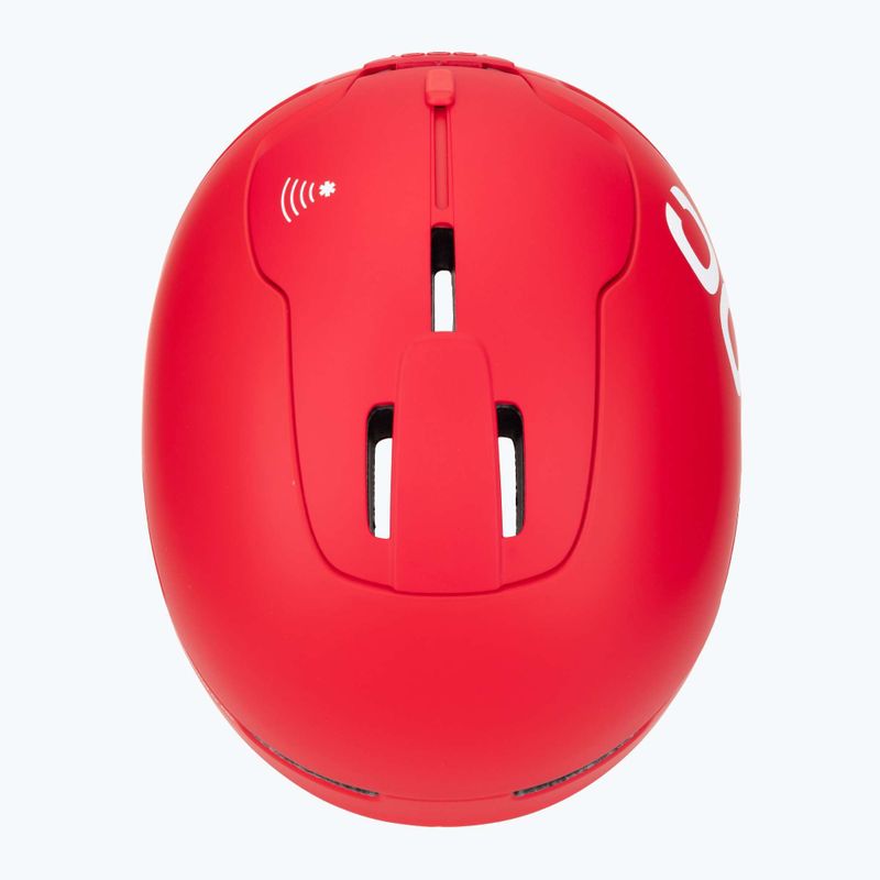 Kask narciarski POC Obex BC MIPS prismane red matt 6