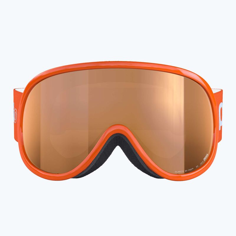 Gogle narciarskie dziecięce POC POCito Retina Jr S2 fluorescent orange/partly sunny light orange 7