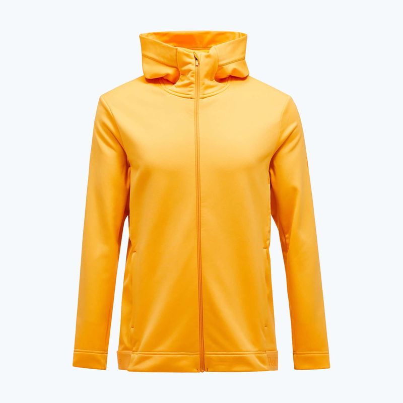 Bluza męska Peak Performance Rider Tech Zip Hood blazing orange 4