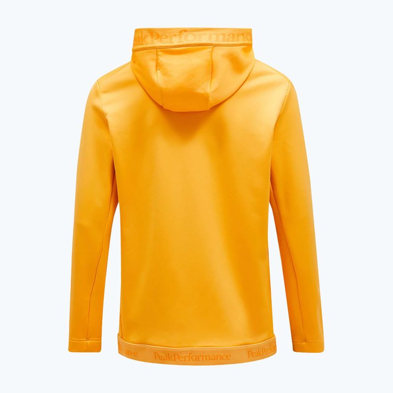 Bluza męska Peak Performance Rider Tech Zip Hood blazing orange 5