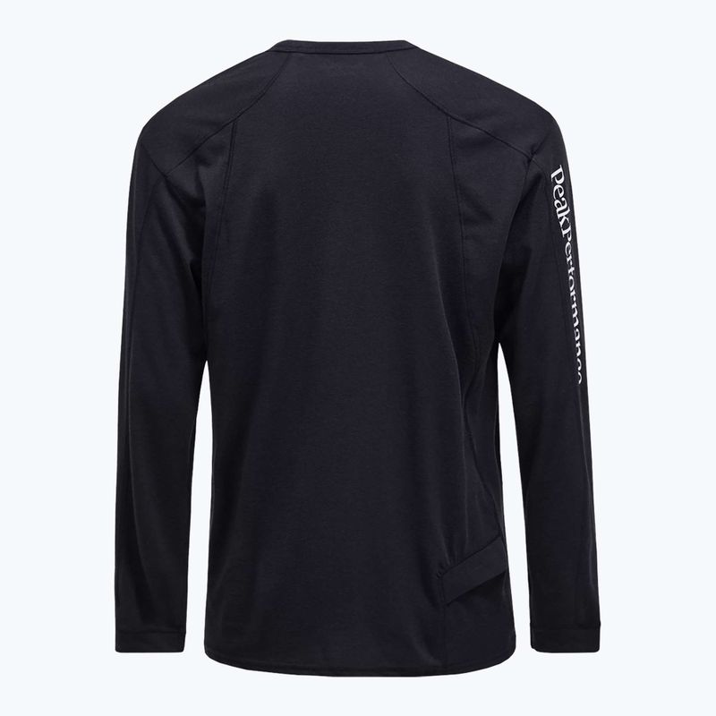 Longsleeve męski Peak Performance Trail Wool Blend black 2