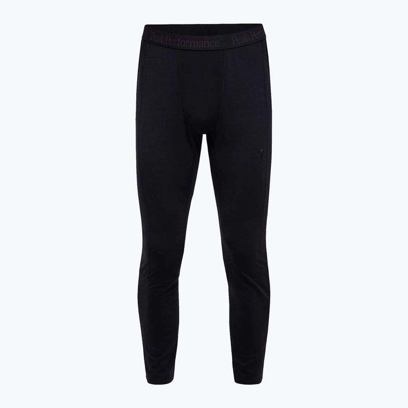 Spodnie termoaktywne męskie Peak Performance Magic 7/8 Johns Long Wool-Blend Baselayer black/black 3