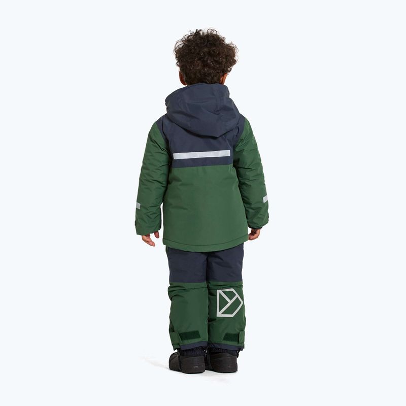 Komplet narciarski dziecięcy Didriksons Skare pine green 7