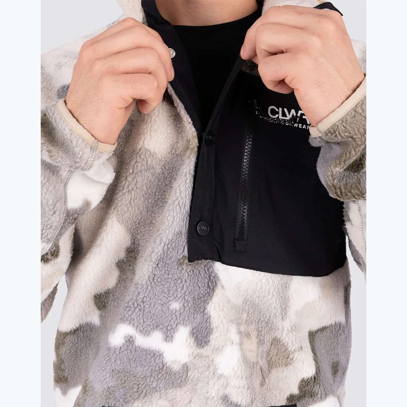 Bluza męska Colourwear Snap Pile water camo 7