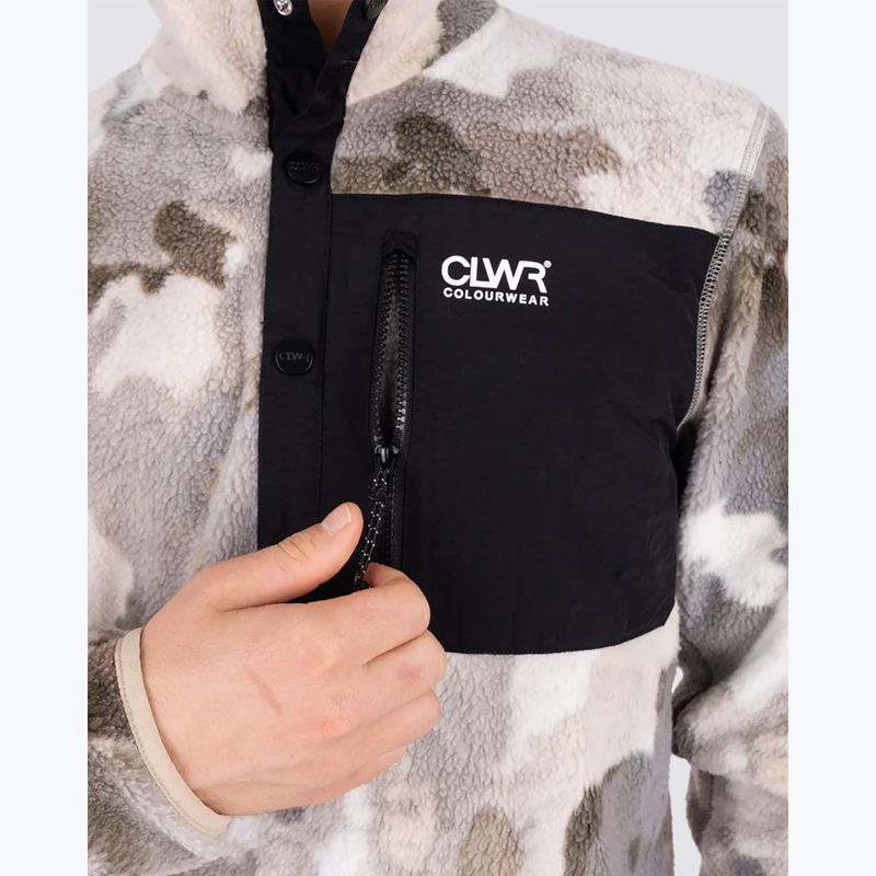 Bluza męska Colourwear Snap Pile water camo 8