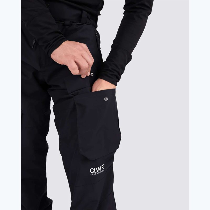 Spodnie snowboardowe męskie Colourwear Flight black 6