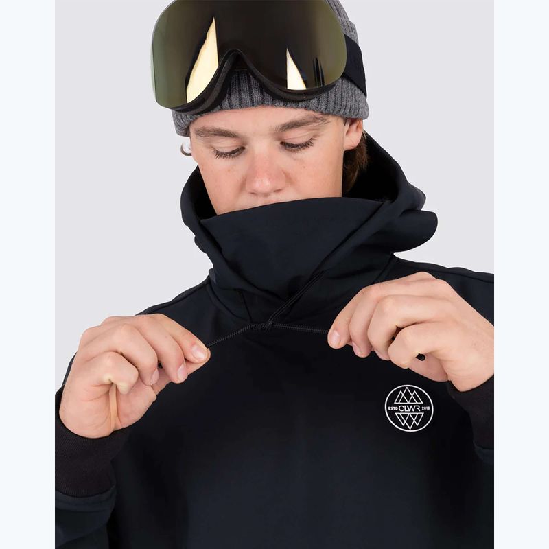 Bluza snowboardowa Colourwear Est 2010 Hood black 5