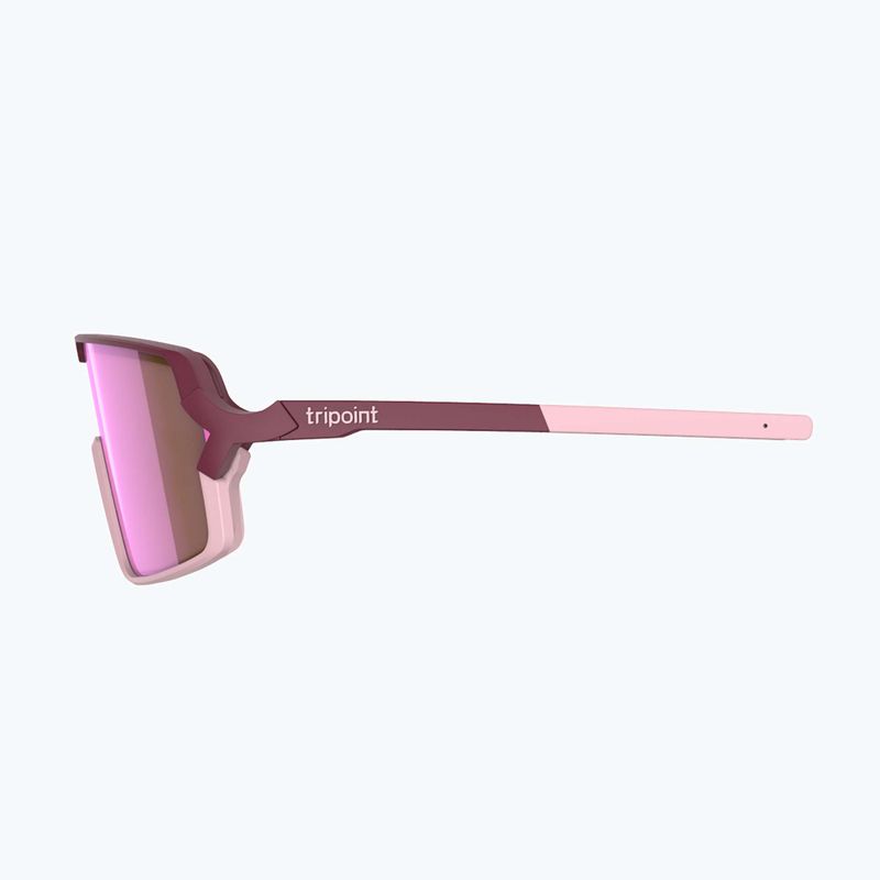Okulary przeciwsłoneczne Tripoint 008 Lake Prespa Small X matt burgundy/brown /pink multi 5