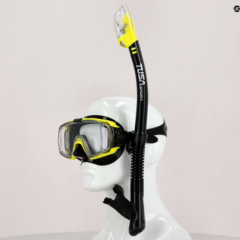 Zestaw do nurkowania TUSA Visio Tri-Ex UC-3125 yellow/black 8