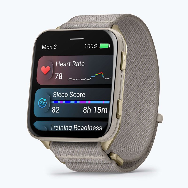 Zegarek Garmin Venu X1 soft gold/french gray 3