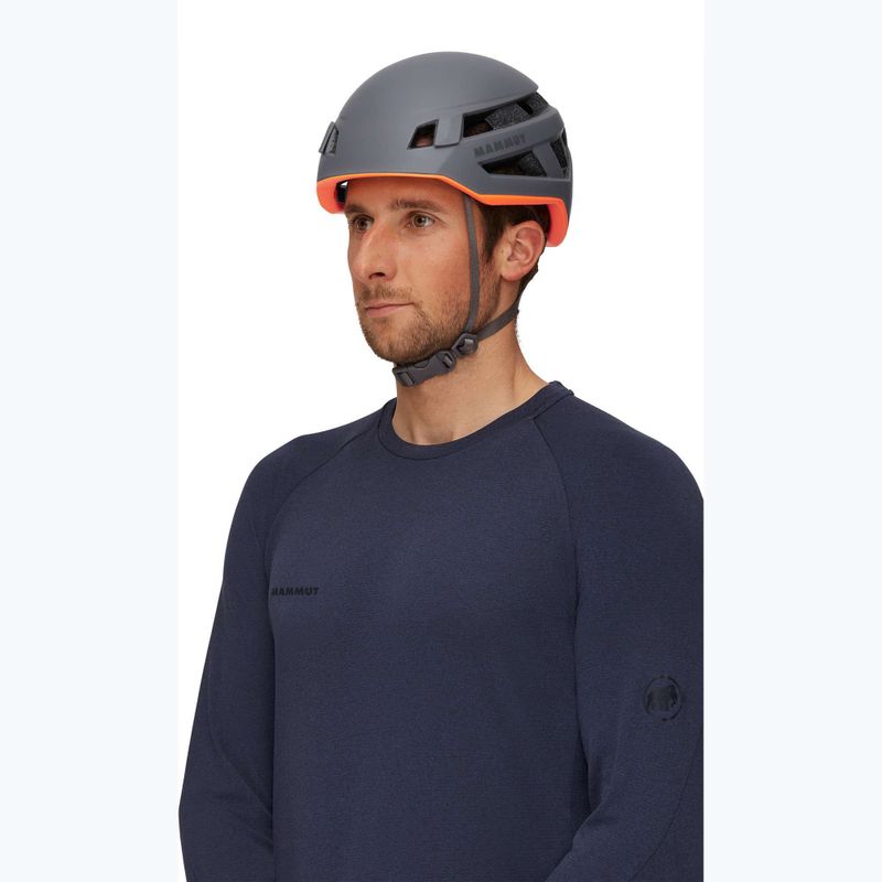 Kask wspinaczkowy Mammut Crag Sender titanium 8