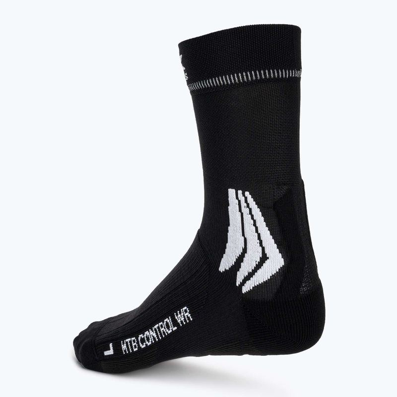 Skarpety X-Socks MTB Control WR 4.0 opal black/arctic white 2