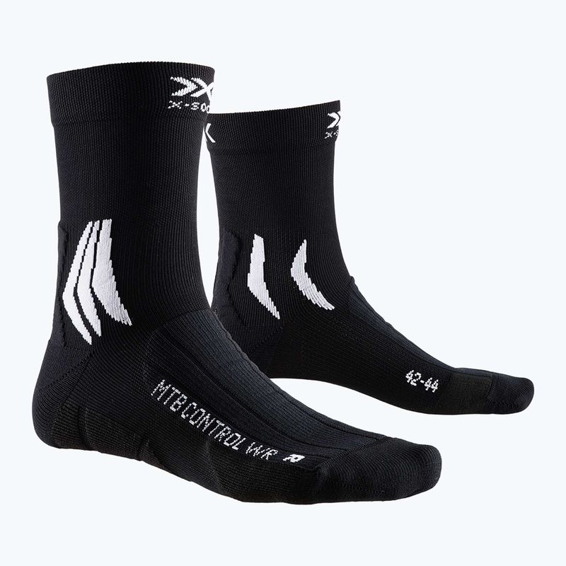 Skarpety X-Socks MTB Control WR 4.0 opal black/arctic white 4