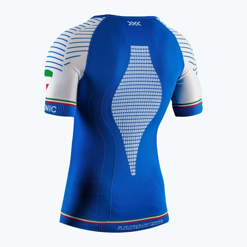 Koszulka termoaktywna męska X-Bionic Invent 4.0 Patriot Running Shirp blue 6